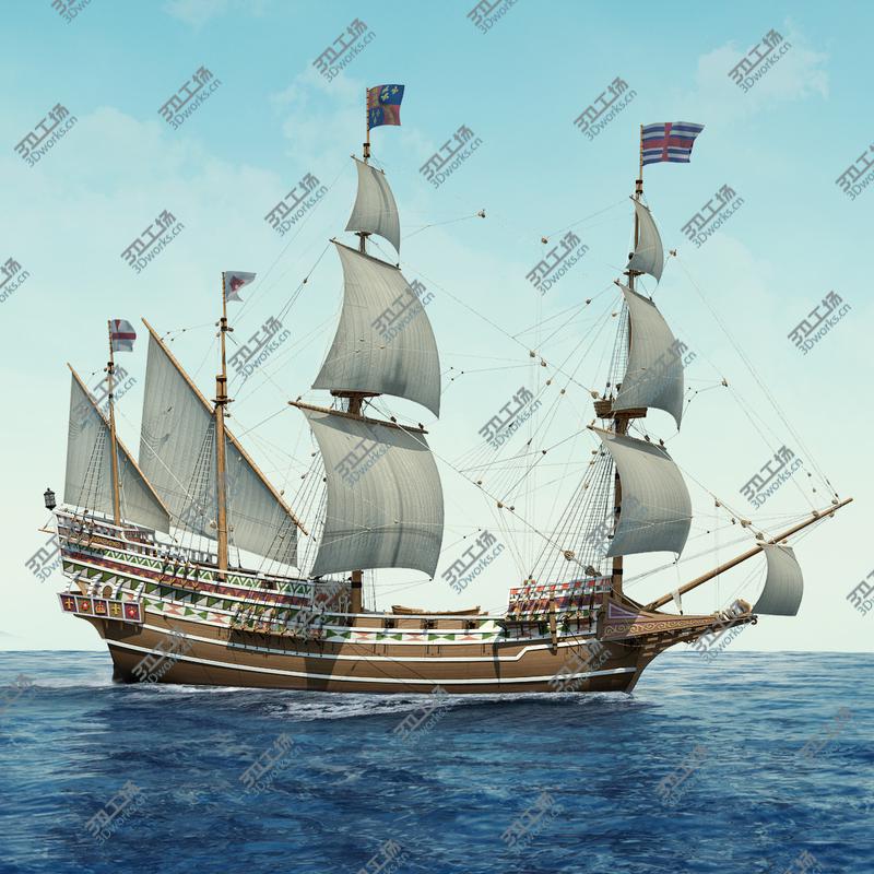 images/goods_img/20210319/English Galleon HMS Revenge 1577/2.jpg